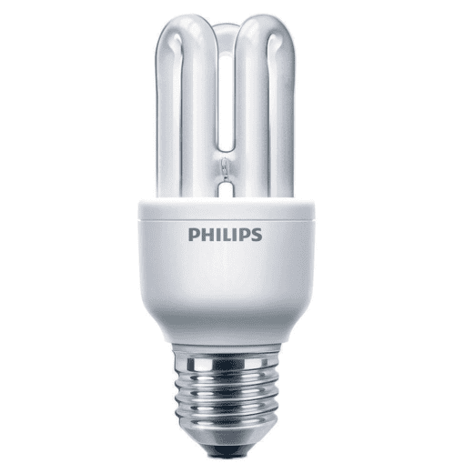 Philips Genie ESaver 8W 827 E27 Lämmin Valkoinen