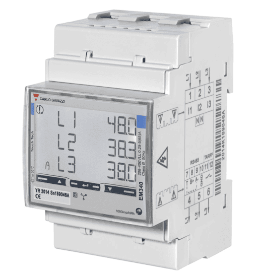 Energiamittari EM340DINAV23XS1PFA MID HYVÄKSYTTY