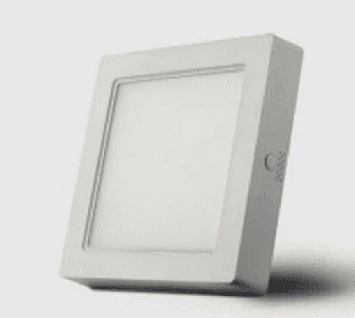 LED Paneelivalaisin 120x120mm,6W, 370lm, pinta-asen., (3000K/4000K/6500K),+himmennettävä, neliö