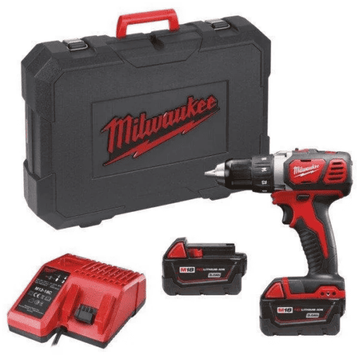 AKKUPORAKONE MILWAUKEE M18BDD-402C 2x4,0Ah Li-Ion