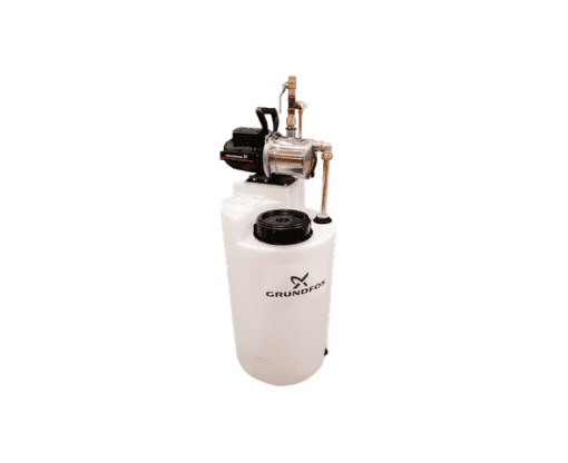 TÄYTTÖPUMPPAAMO GRUNDFOS GTP 100/5 SÄHKÖPUMPULLA JP4-47