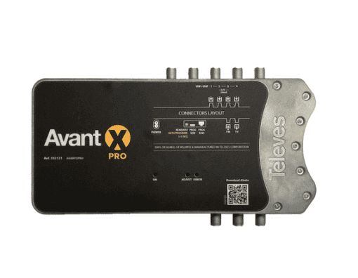 PÄÄVAHVISTIN AVANTX-PRO 4XUHF+VHF/FM AGC