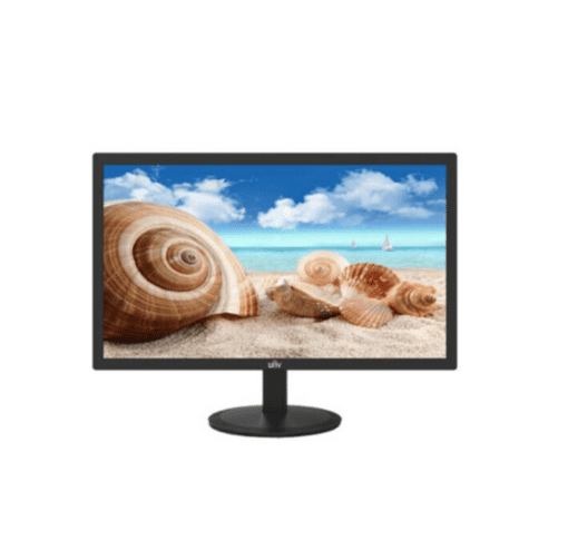 UNV 21.5" LED FHD näyttö, 1920×1080, HDMI/VGA/Audio in, jalusta ja VESA100