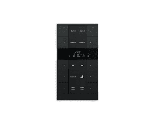 HUONETERMOSTAATTI KNX ABB 10-OS T MUS