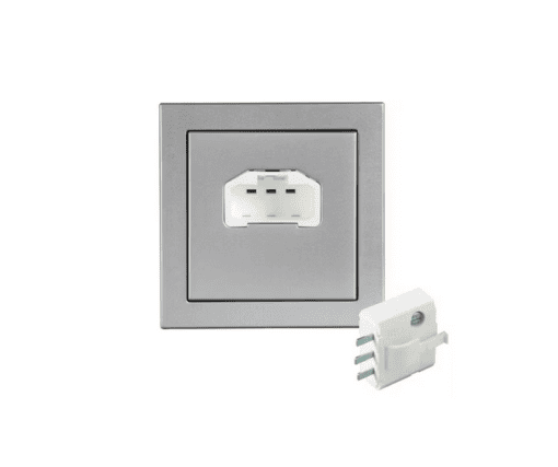 VALAISINPISTORASIA IMPRESSIVO DCL SEINÄMALLI, 85x85 mm, ALU