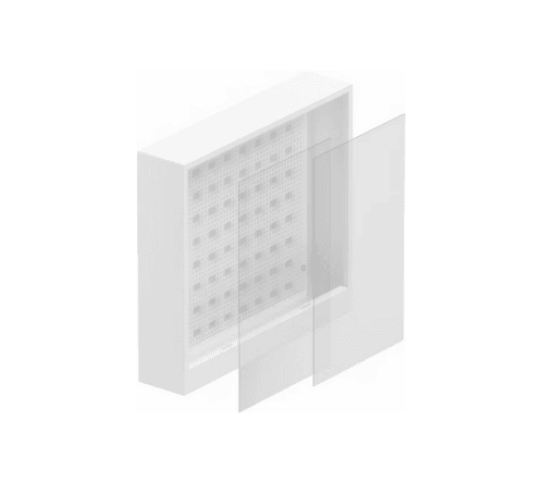 JAKOTUKKIKAAPPI UPONOR AQUA PLUS B 550x500x108mm