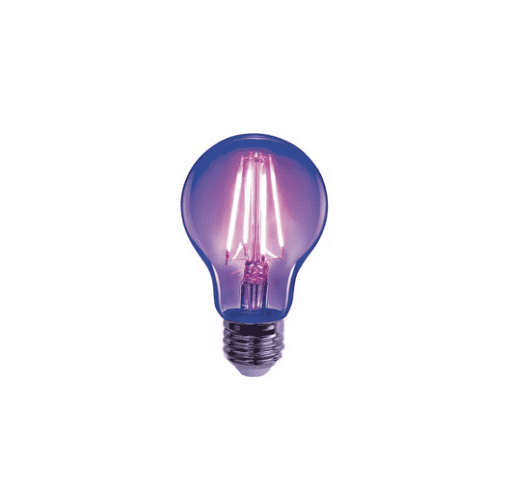 MUSTAVALOLAMPPU TOLEDO RETRO A60 UV-A BL 3.5W E27 CL IP54