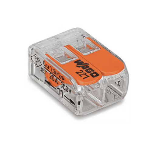 RASIALIITIN WAGO 221-412 VIPU,2-NAP,0.14-4 mm2(100kpl) - Image 2