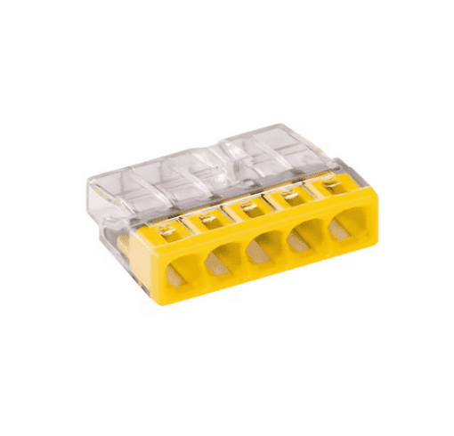 RASIALIITIN WAGO 2273-205 5-NAP, KEL (100kpl)