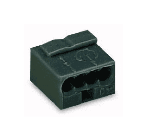 RASIALIITIN WAGO 243-204 4-NAP,HAR,0.2-0.75mm2 (100kpl)
