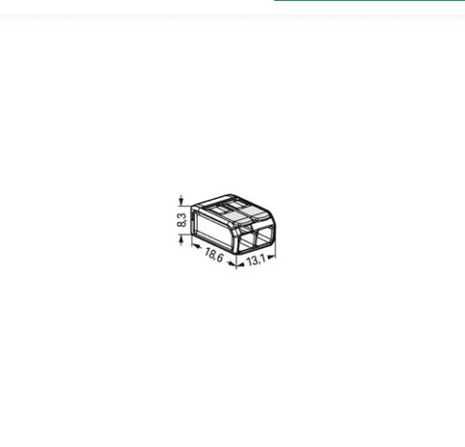 RASIALIITIN WAGO 221-482, 2-NAP ATEX 0.2-4.0mm2 - Image 2