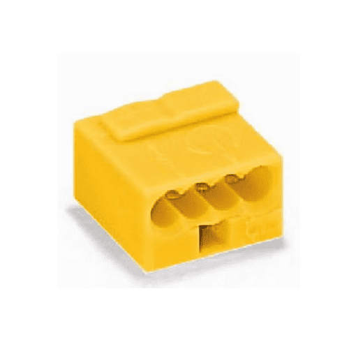 RASIALIITIN WAGO 243-504 4-NAP,KEL,0.2-0.75mm2