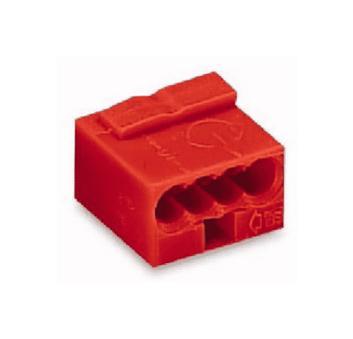 RASIALIITIN WAGO 243-804 4-NAP,PUN,0.2-0.75mm2