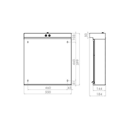 VALAISINPEILIKAAPPI POLARIA VPK 550 LED VASEN VVS - Image 2