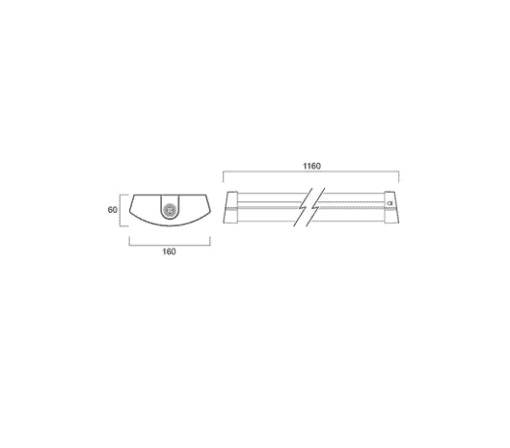 PINTA-/RIPUSTUSVAL. DELTAWING IP44 1200 IP44 2700-4600LM 840 - Image 2