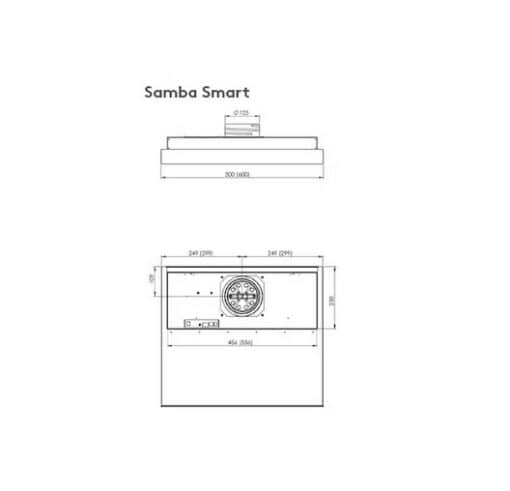 LIESIKUPU SWEGONCASA SAMBA SMART MUSTA/MUSTA 600 - Image 2