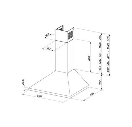 LIESITUULETIN FRANKE JOY FJO 624 XS - Image 3
