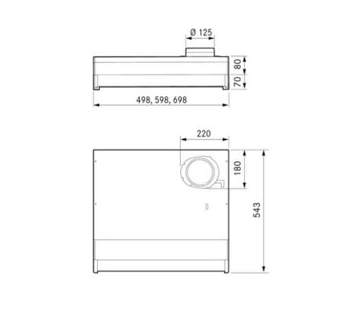 LIESITUULETIN FRANKE CLASSIC 1221A-10 60 VALK B2 - Image 2