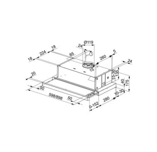 LIESITUULETIN FRANKE FLEXA FTC 612 XS LED1 - Image 2