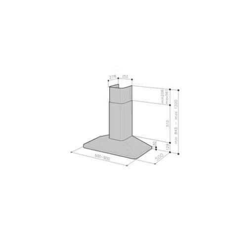 LIESITUULETIN SAVO C-5206-S/ASC 60CM RST - Image 2