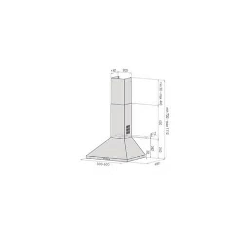 LIESITUULETIN SAVO C-4305-S 50CM RST LED - Image 2