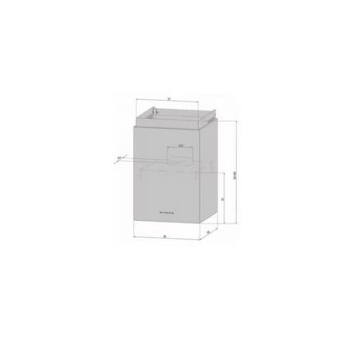 LIESITUULETIN SAVO TORNI SEINÄ 40CM MATTAMUSTA - Image 2