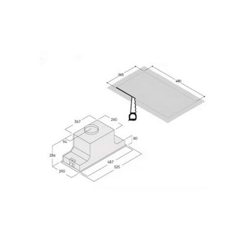 LIESITUULETIN SAVO G-5805-S 52cm RST - Image 2