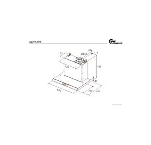 LIESITUULETIN THERMEX SUPER SILENT 60/SS/SIS. MOOT. - Image 2