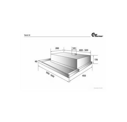 LIESITUULETIN THERMEX YORK III 60CM STD. VALK. LED - Image 3