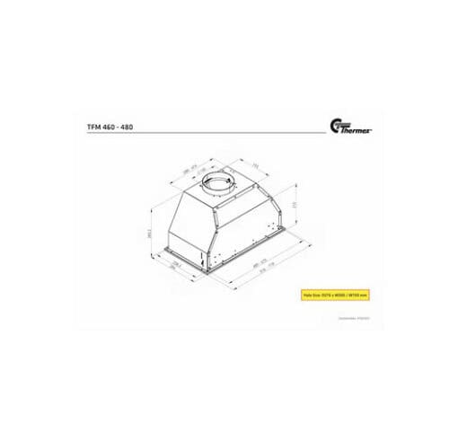 LIESITUULETIN THERMEX TFM 480 SS 72CM SIS. MOOT. - Image 2