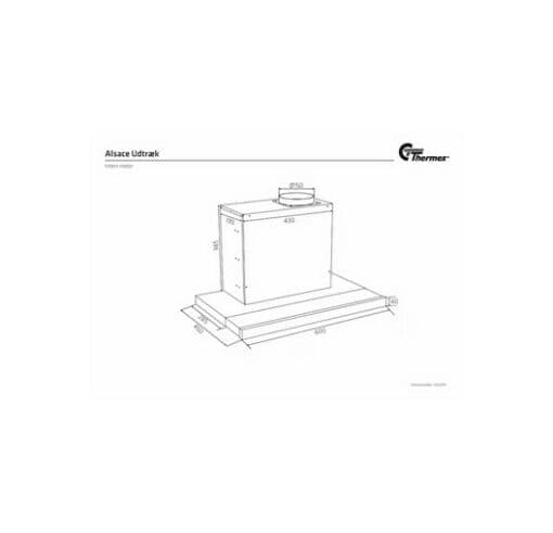 LIESITUULETIN THERMEX ALSACE SLIDER W 60CM SIS. MOOT - Image 2