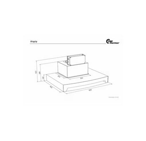 LIESITUULETIN THERMEX AIRGRIP B 60CM SIS. MOOT. - Image 2