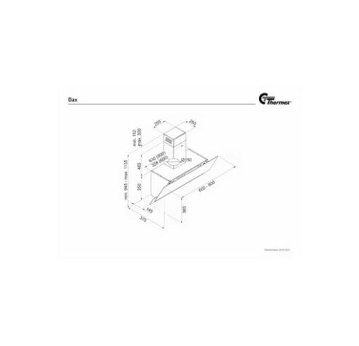 LIESITUULETIN THERMEX DAX B 80CM SIS. MOOT. - Image 2