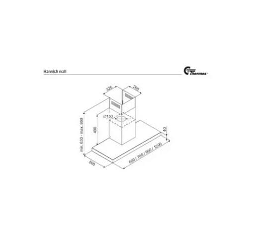LIESITUULETIN THERMEX HARWICH II 60CM SIS. MOOT. - Image 2