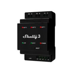 OHJELMOITAVA RELE SHELLY PRO 3 3-K 16A WIFI