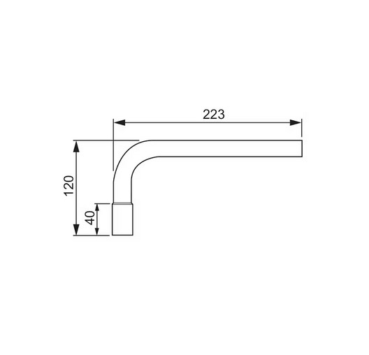 SUOJAPUTKEN KAARI MUOVI JMKL20.2, 20 MM HF 90 AST - Image 2