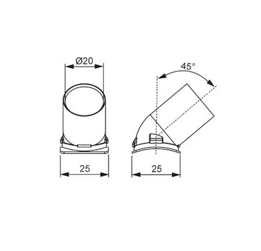 NYSÄ ABB ANK14.20 KULMANYSÄ LEVYS. 20mm - Image 2