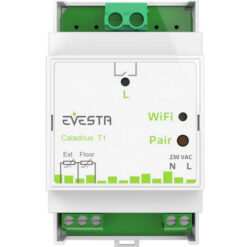 Evesta Caladrius T1 - WI-FI Ohjelmoitava pörssisähkö 1-vaihe termostaatti 1x16A