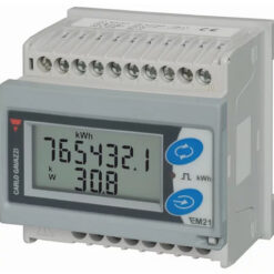 Carlo Gavazzi 3-vaihe Energiamittari irrotettavalla näytöllä (Pulssilähtö, RS485 MODBUS, epäsuora mittaus)