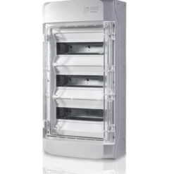 F-Tronic NEPTUN36 Pintakotelo 36MOD IP65 (Laipat ylä- ja alapäädyssä valmiina)