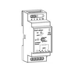 LATTIATERMOSTAATTI ONNLINE ECOHELPPO 16-DIN 16A IP20