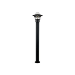KÄPYLÄ BOLLARD PIHAPIIRIVAL IP44 E27 GLC BK H1100