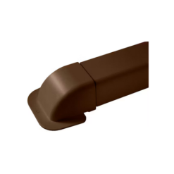 ASENNUSKANAVA ARTIPLASTIC 80X60 KULMALÄPIVIENTI RUSKEA