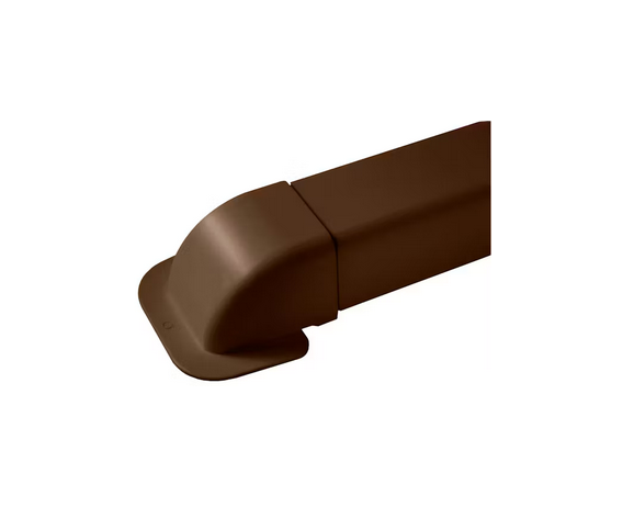 ASENNUSKANAVA ARTIPLASTIC 80X60 KULMALÄPIVIENTI RUSKEA