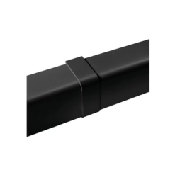 ASENNUSKANAVA ARTIPLASTIC 80X60 JATKOKAPPALE MUSTA