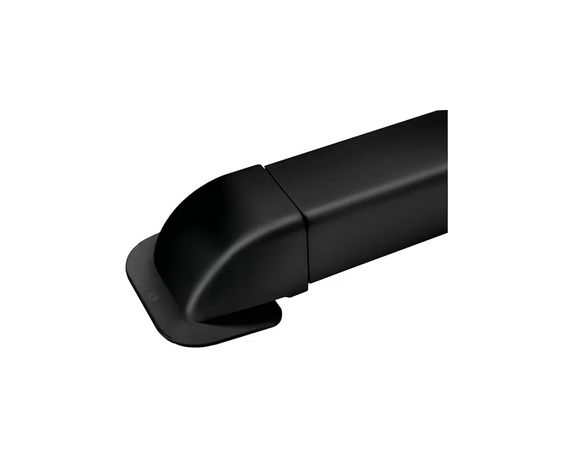 ASENNUSKANAVA ARTIPLASTIC 80X60 KULMALÄPIVIENTI MUSTA