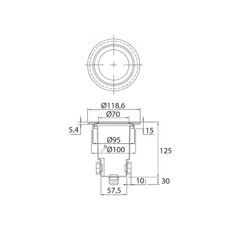 MAAVALAISIN A5ULCA IP67 GU10 1x35W G TE - Image 2