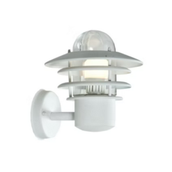 KÄPYLÄ SEINÄVALAISIN ULKO IP44 E27 GLC WH