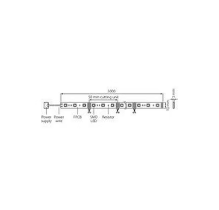 NORMA 12V VALOPROFIILI/-NAUHA IP65 12V 9W/M 840 5M - Image 2