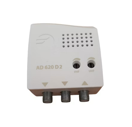 PIENTALOVAHVISTIN LA-ANT VHF/UHF, 20/22 DB, 1 IN, 2 OUT